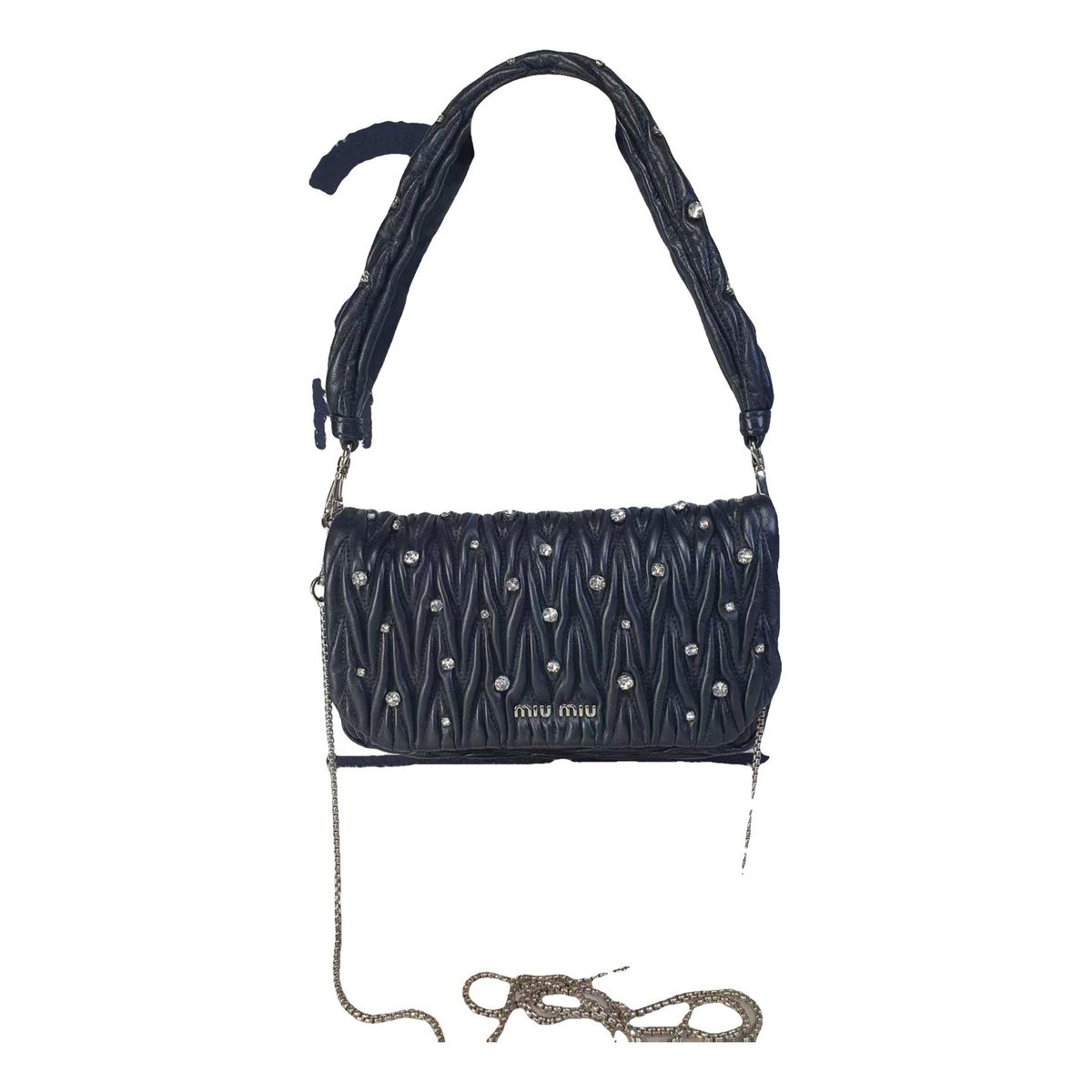 Miu delice leather handbag
