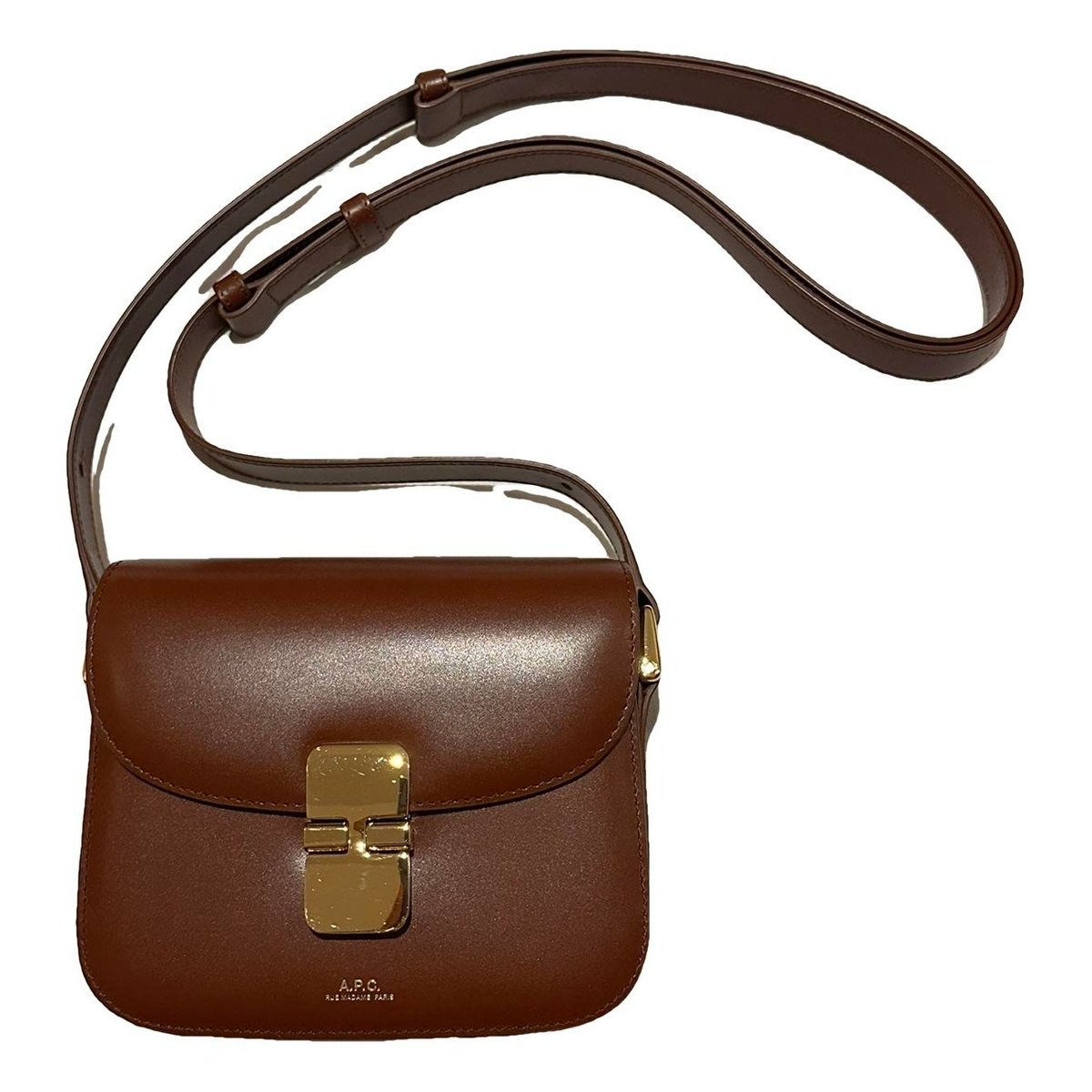 Leather crossbody bag