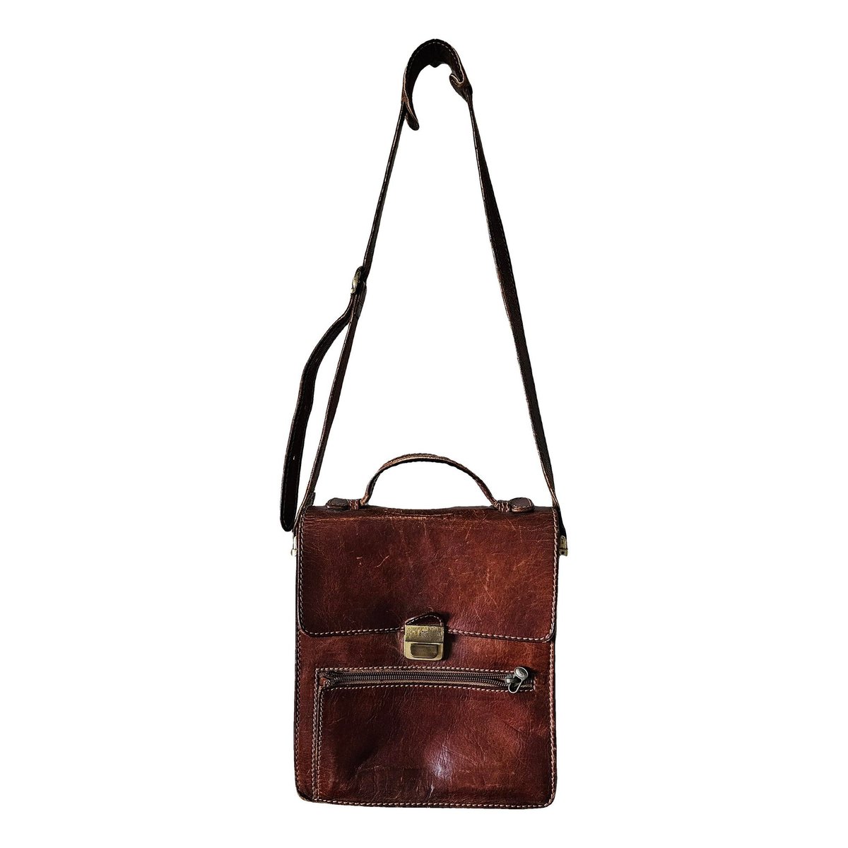 Leather handbag