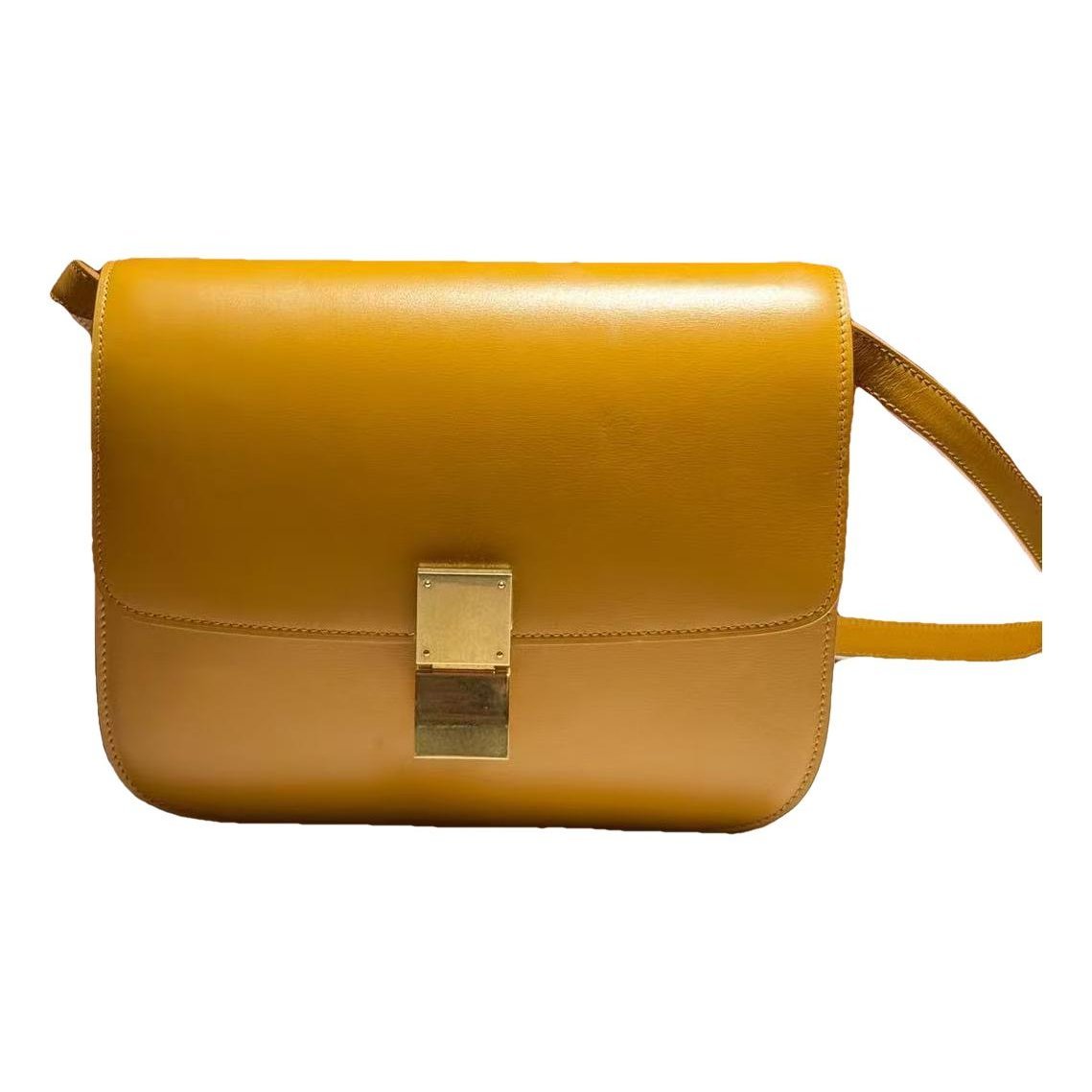 Classic leather handbag
