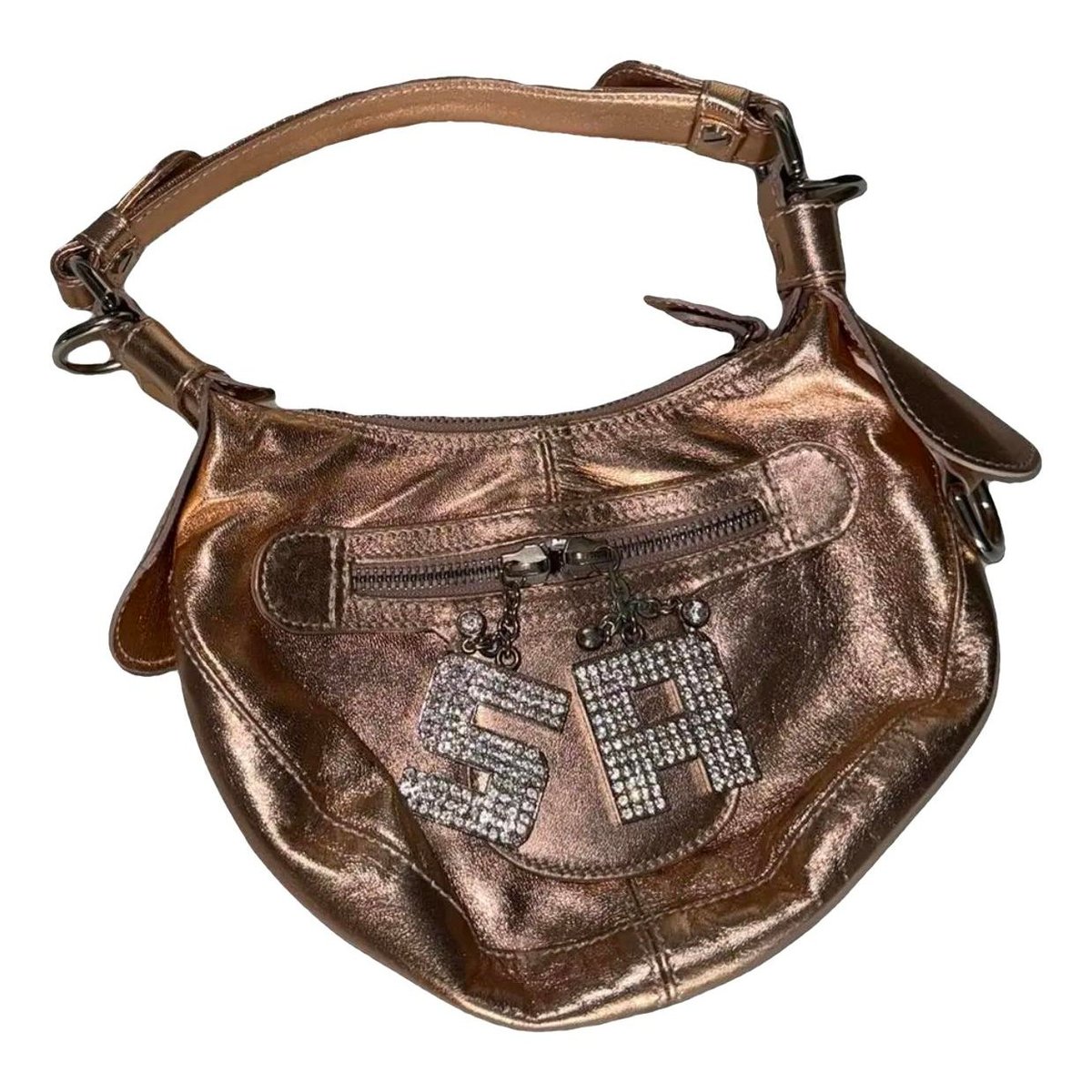 Dita leather handbag
