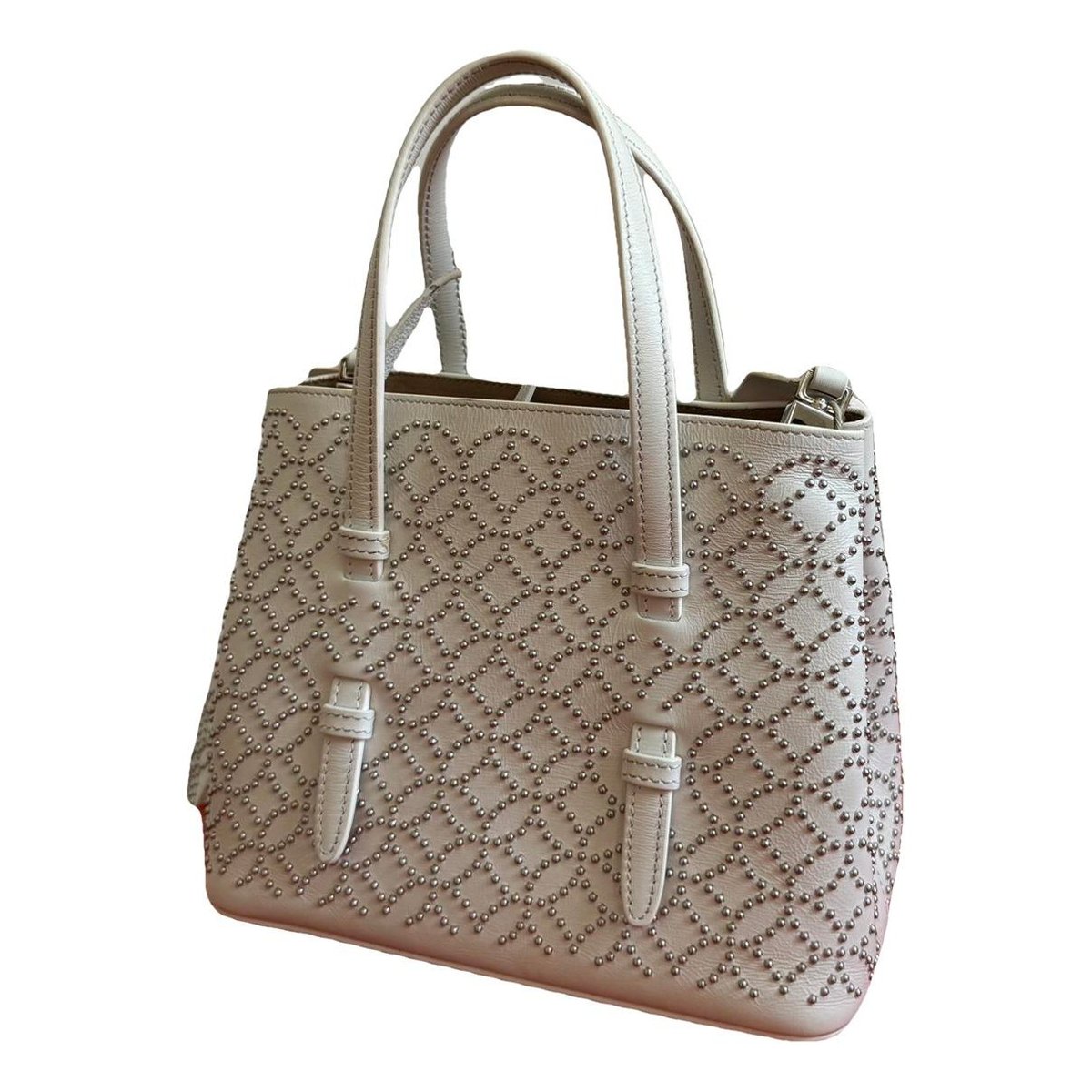 Mina leather crossbody bag