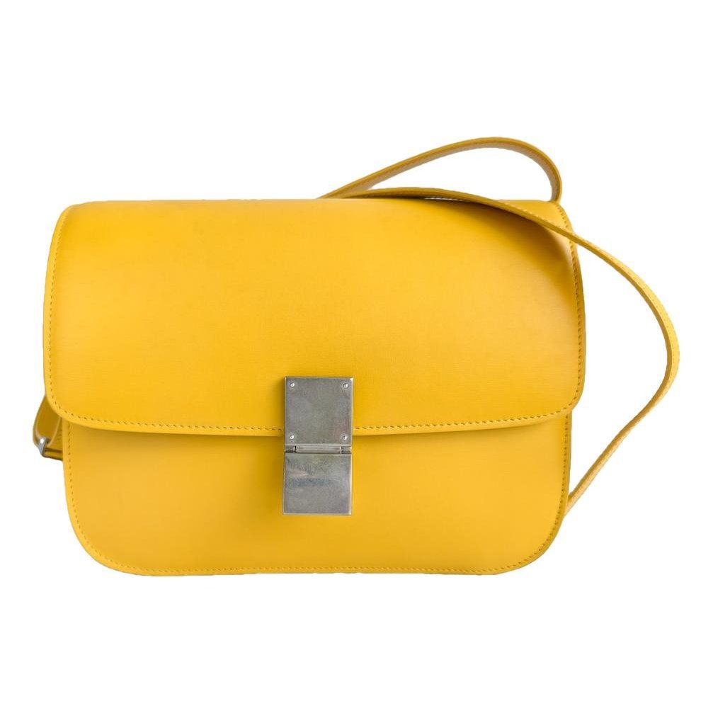 Classic leather handbag