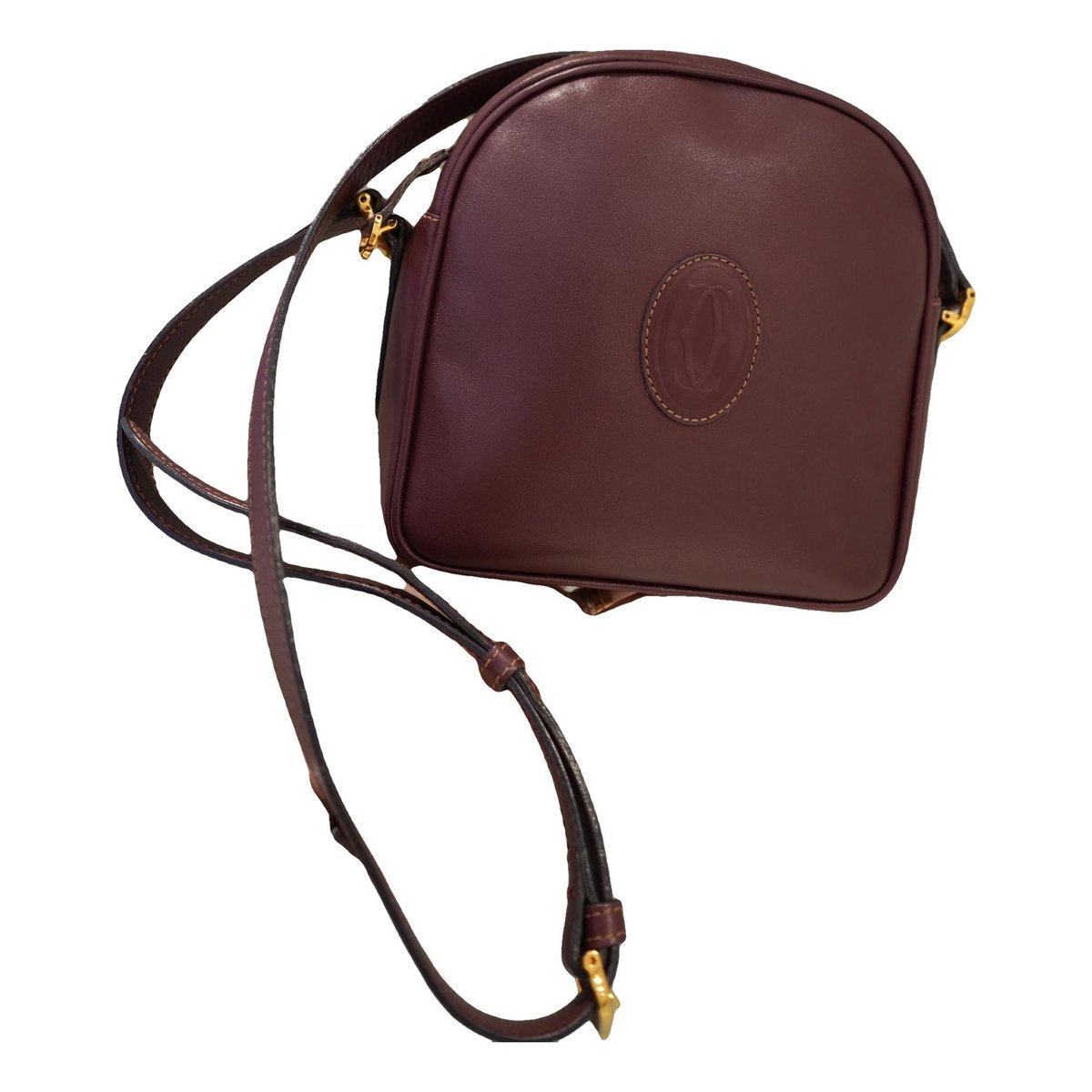 Guirlande leather crossbody bag