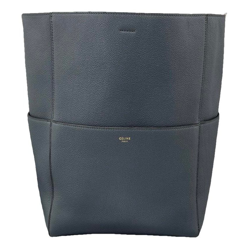 Seau Sangle leather tote