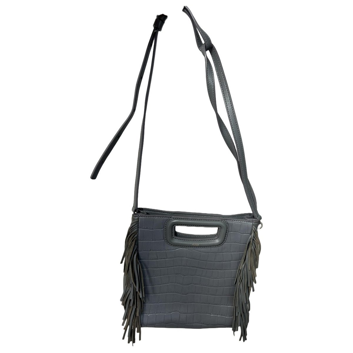 Sac M leather handbag