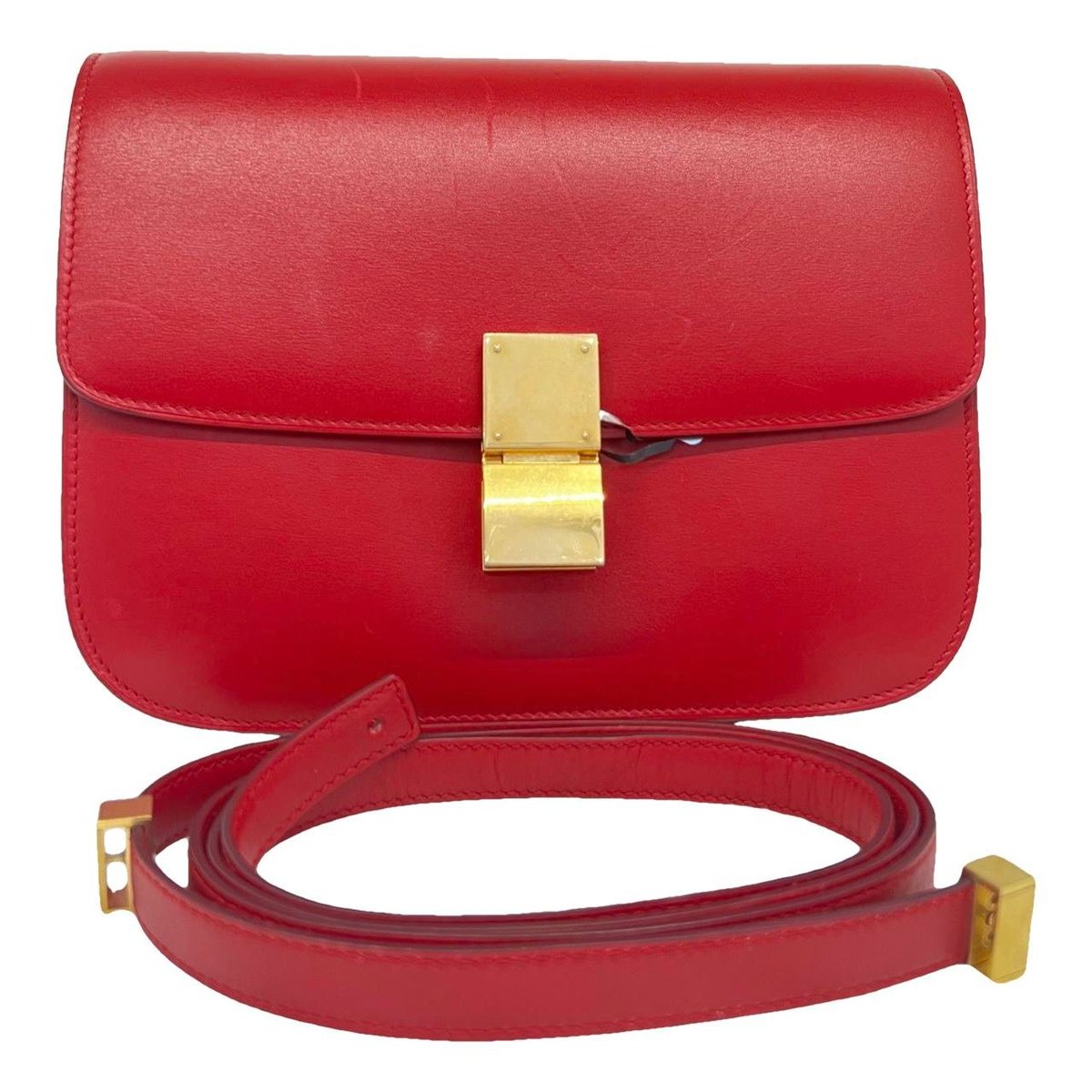 Classic leather handbag