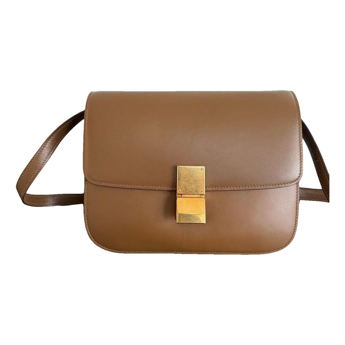 Classic leather handbag