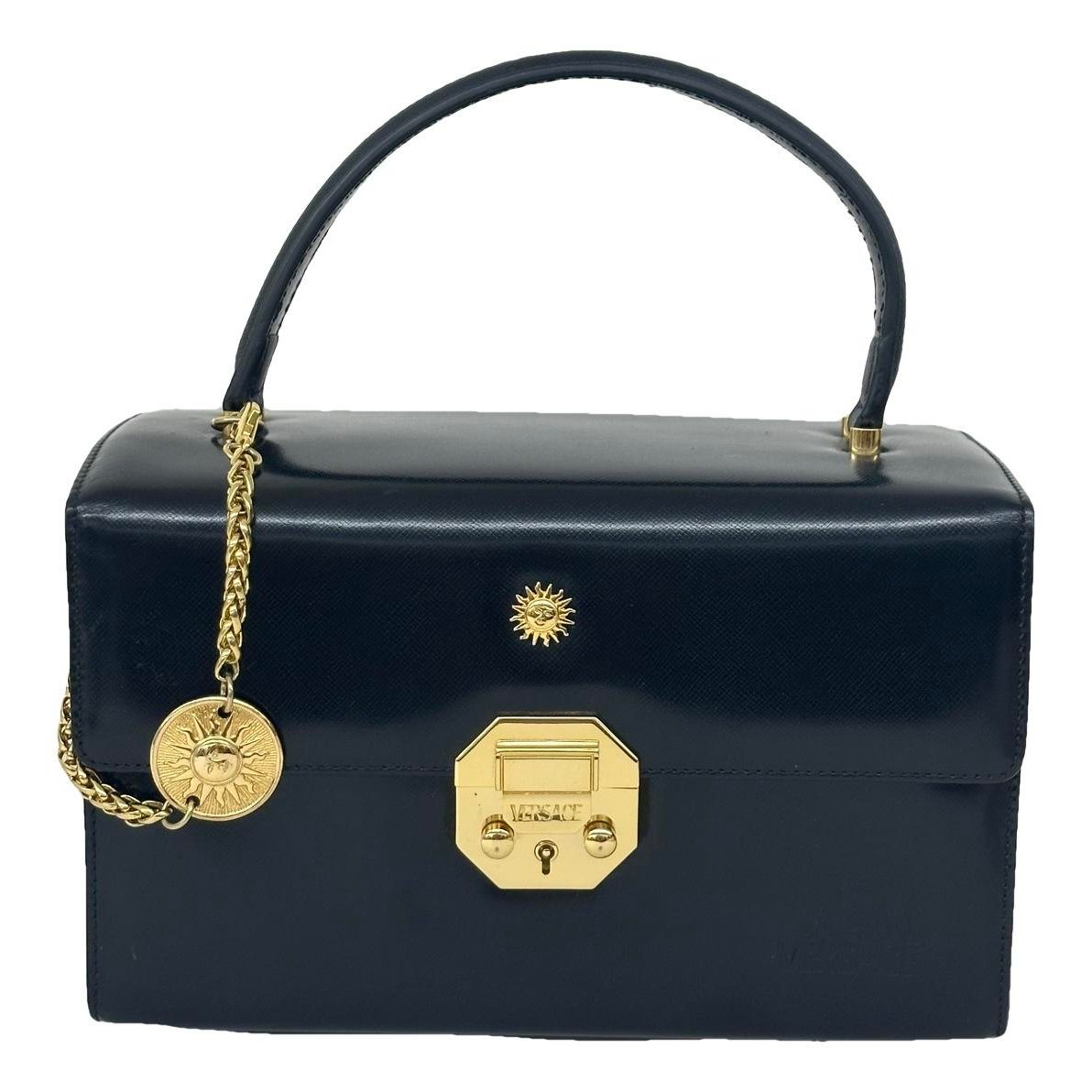 Leather handbag