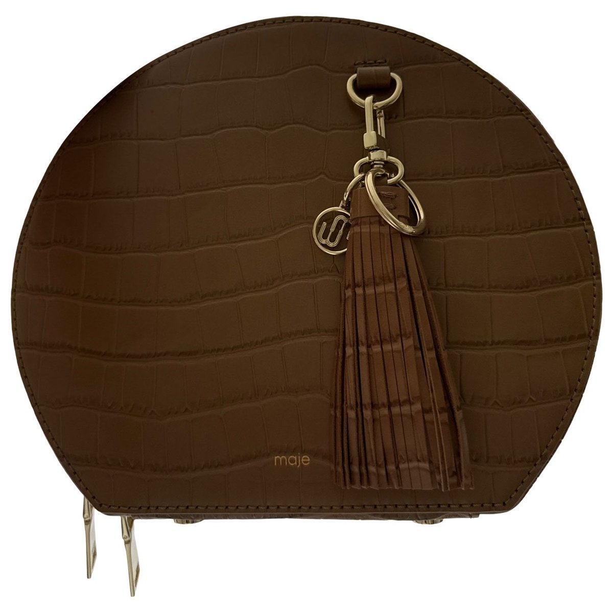 Leather crossbody bag