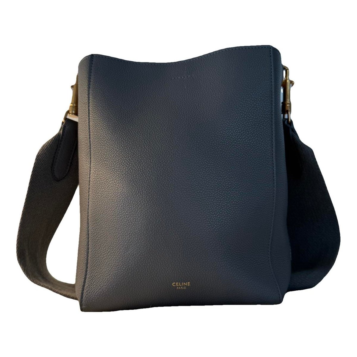 Seau Sangle leather tote