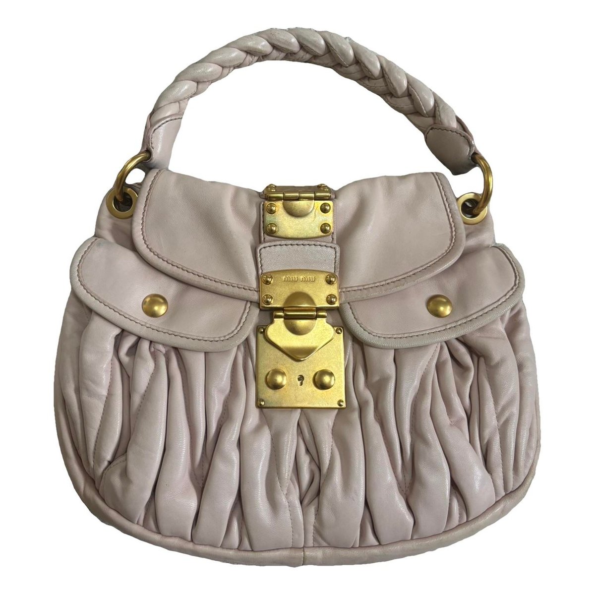 Coffer leather bag