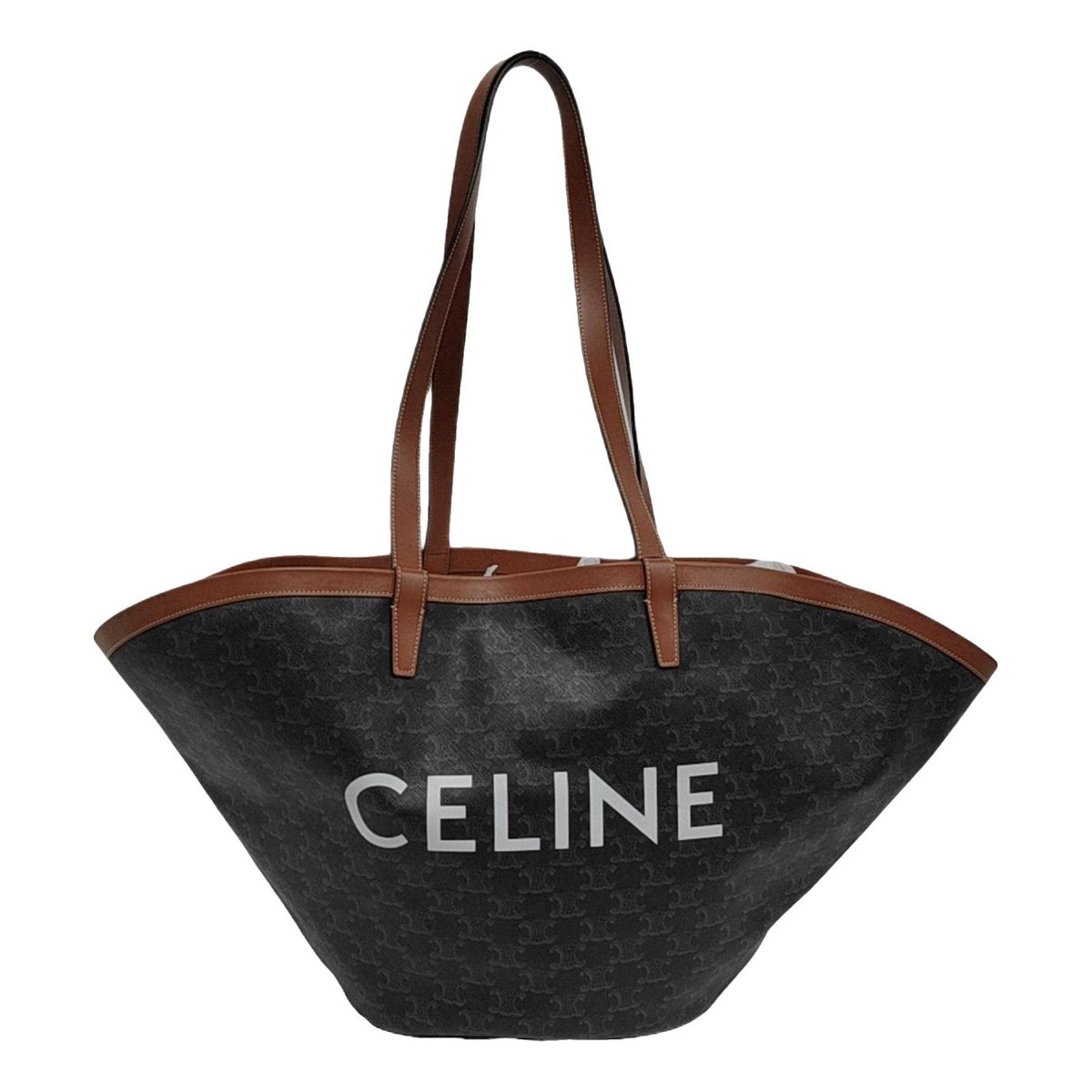 Couffin leather handbag