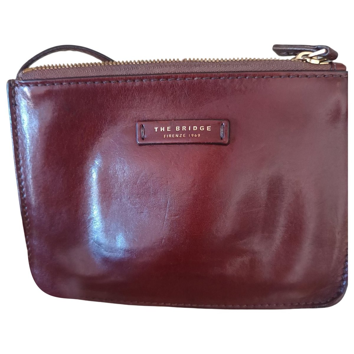 Leather crossbody bag