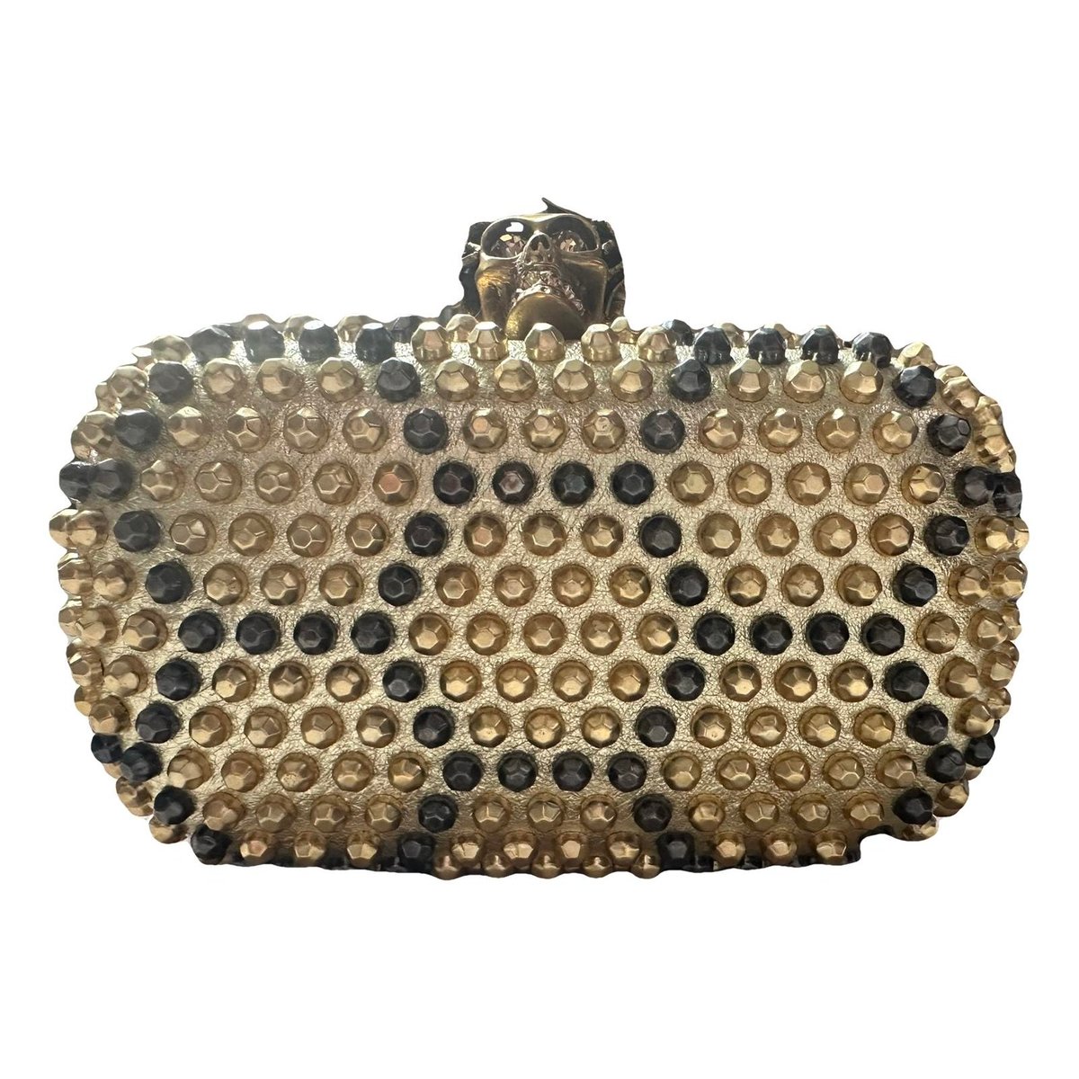 Skull clutch bag