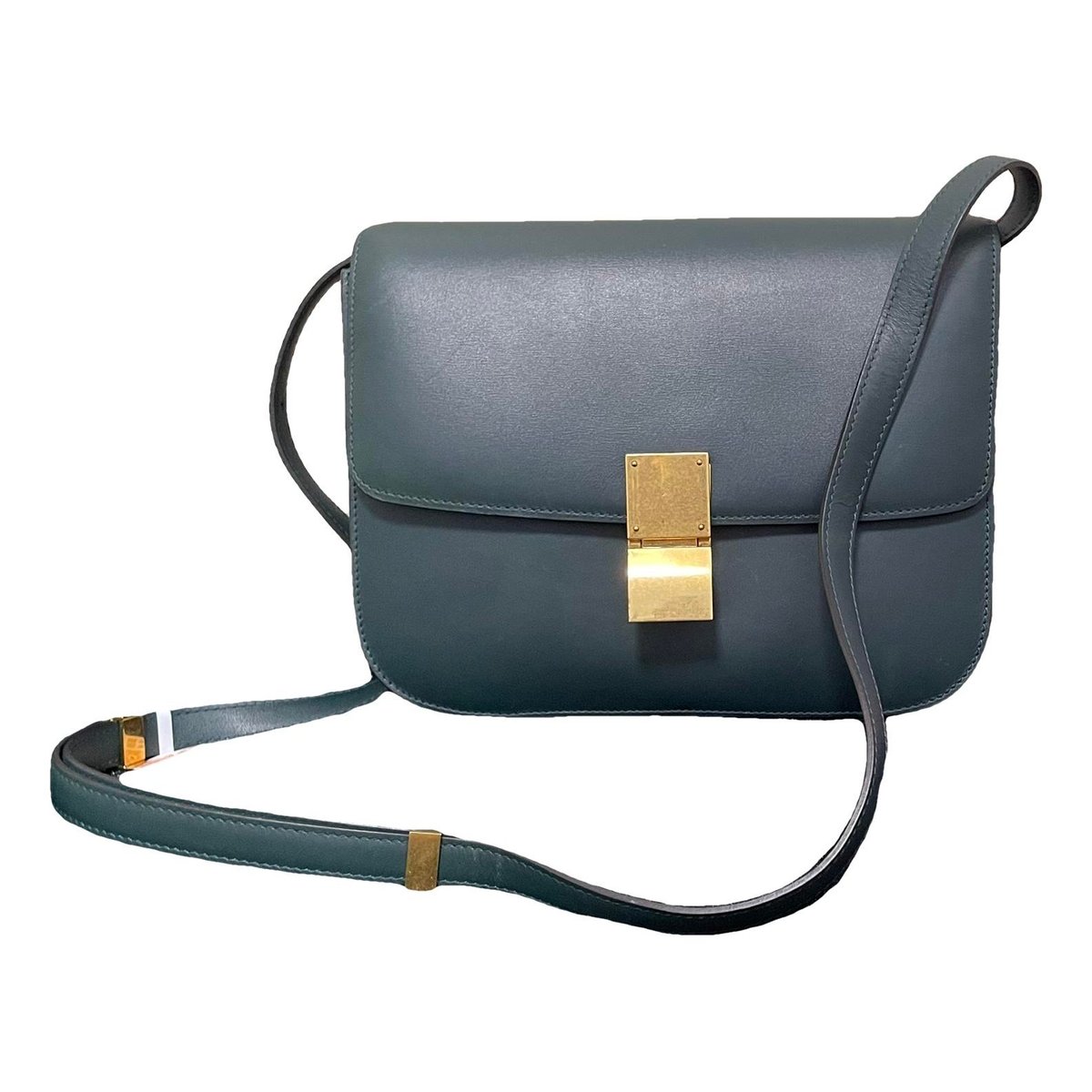 Classic leather crossbody bag