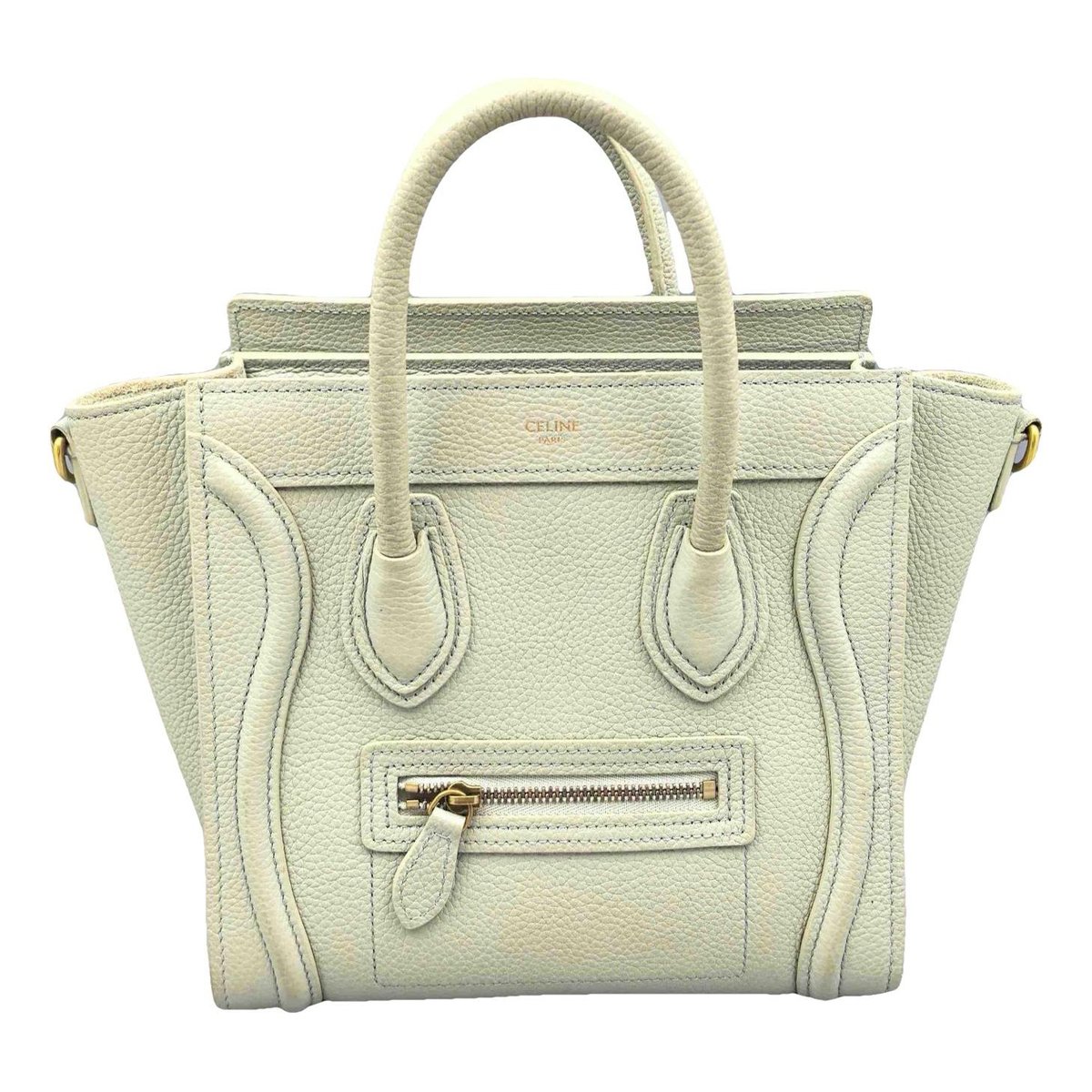 Nano Luggage leather handbag