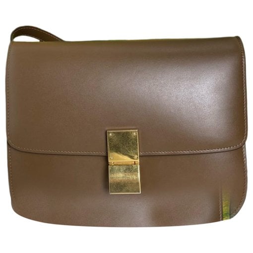 Classic leather handbag