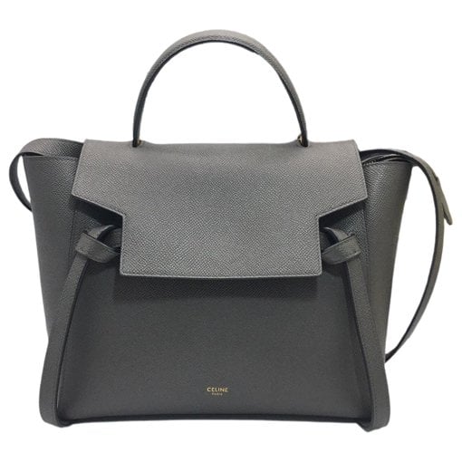 Belt leather handbag