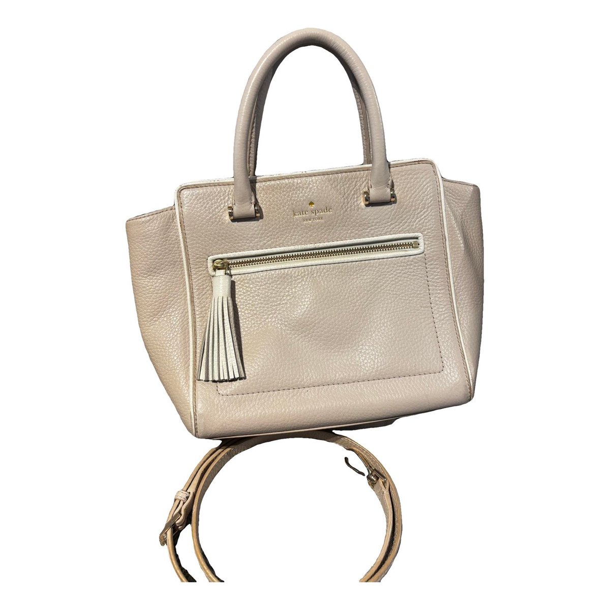Leather satchel