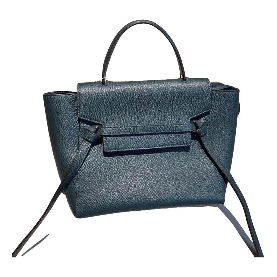 Belt leather handbag