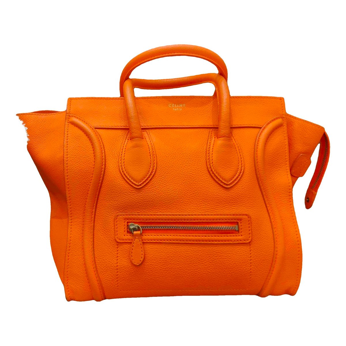 Luggage leather handbag