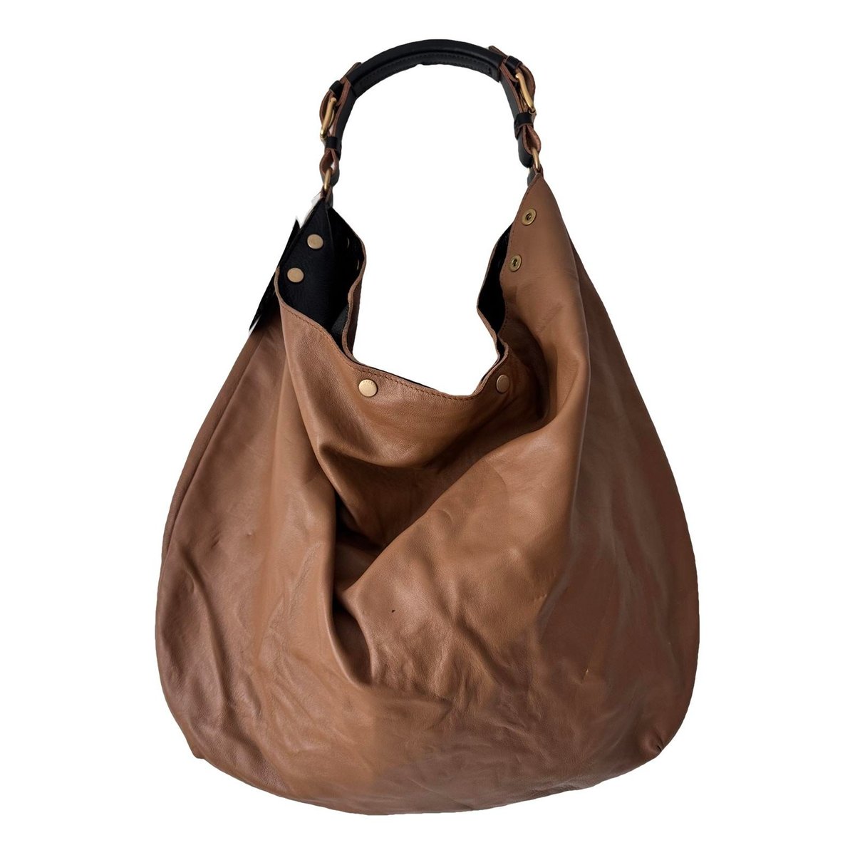Moon leather handbag