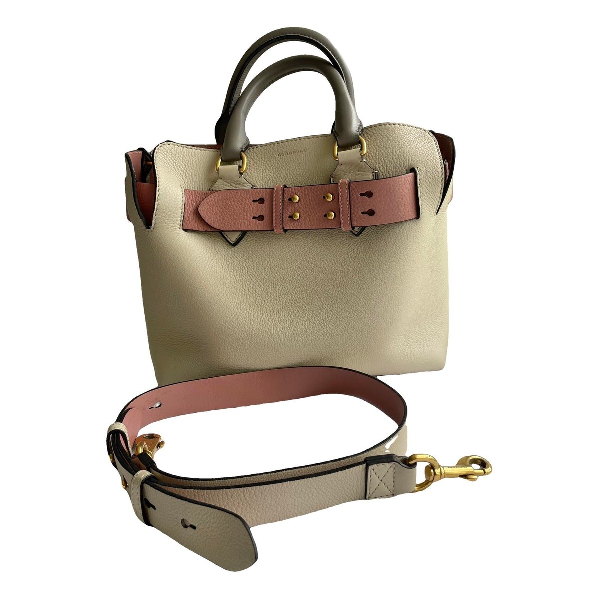 The Belt leather handbag
