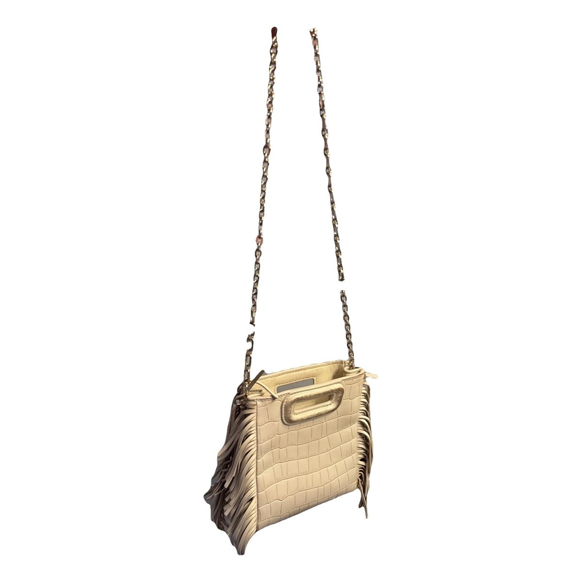 Sac M leather handbag