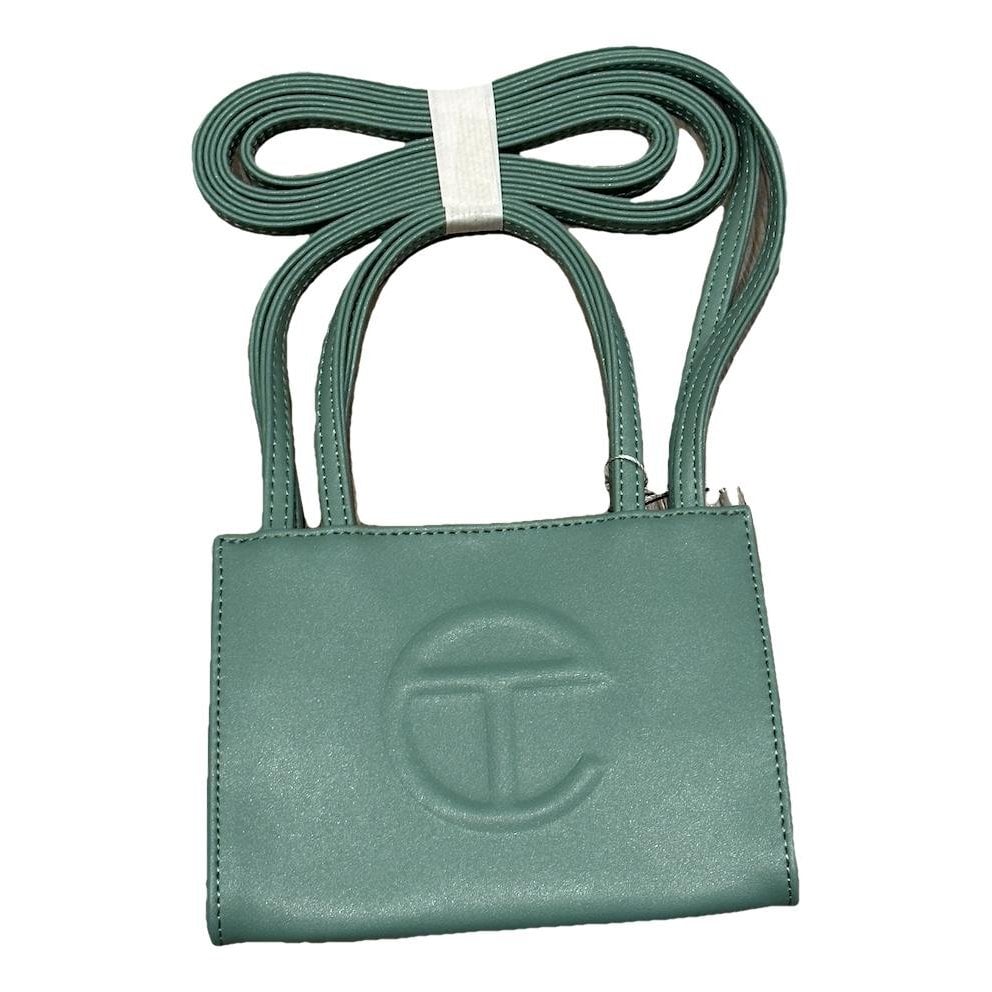 Small Shopping Bag vegan leather crossbody bag