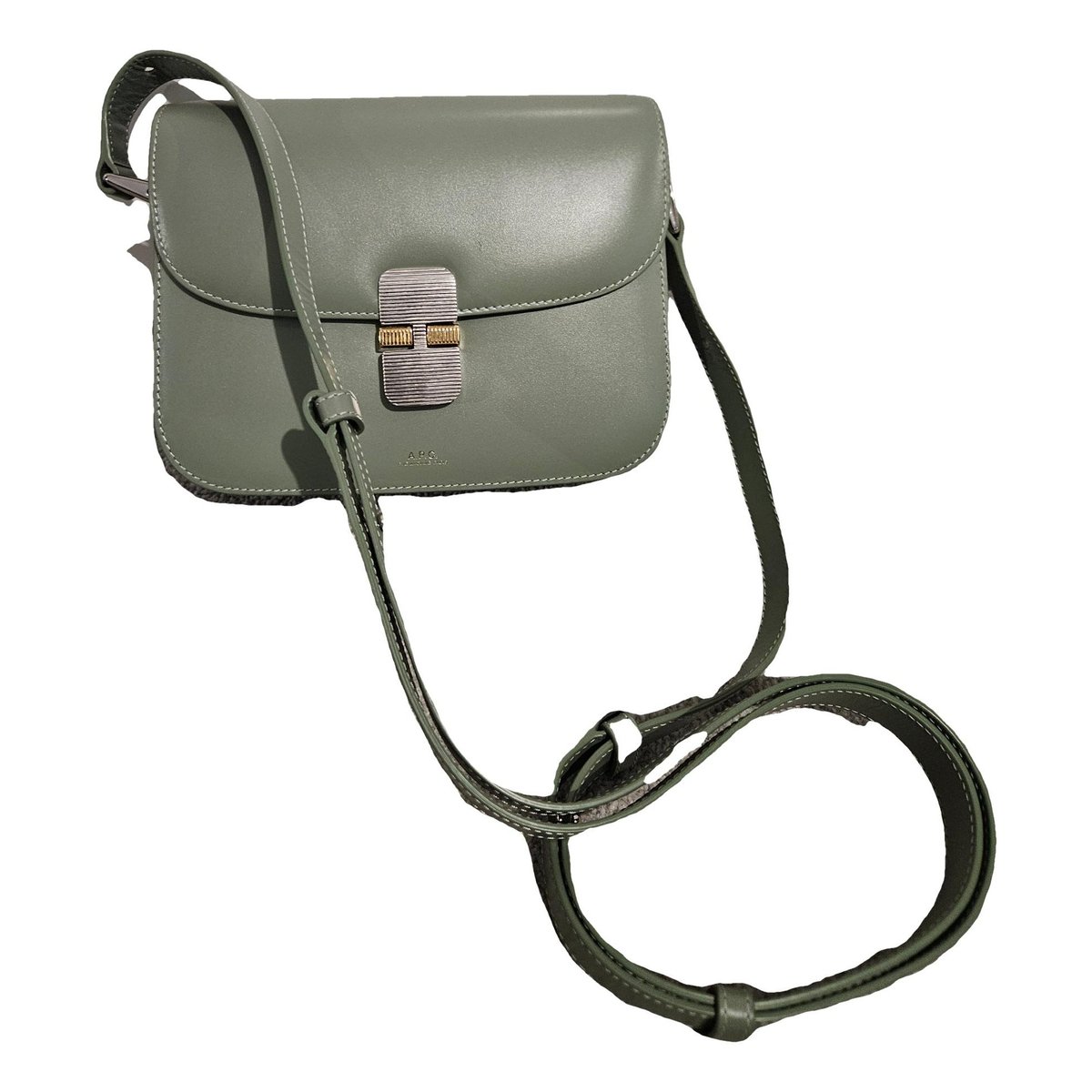 Leather crossbody bag
