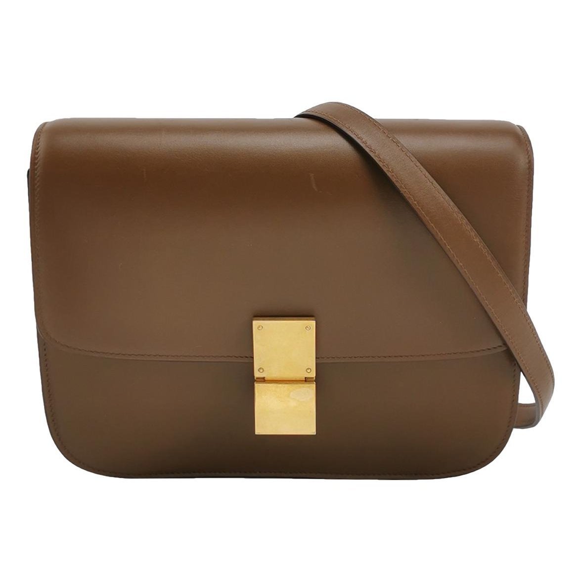 Classic leather handbag