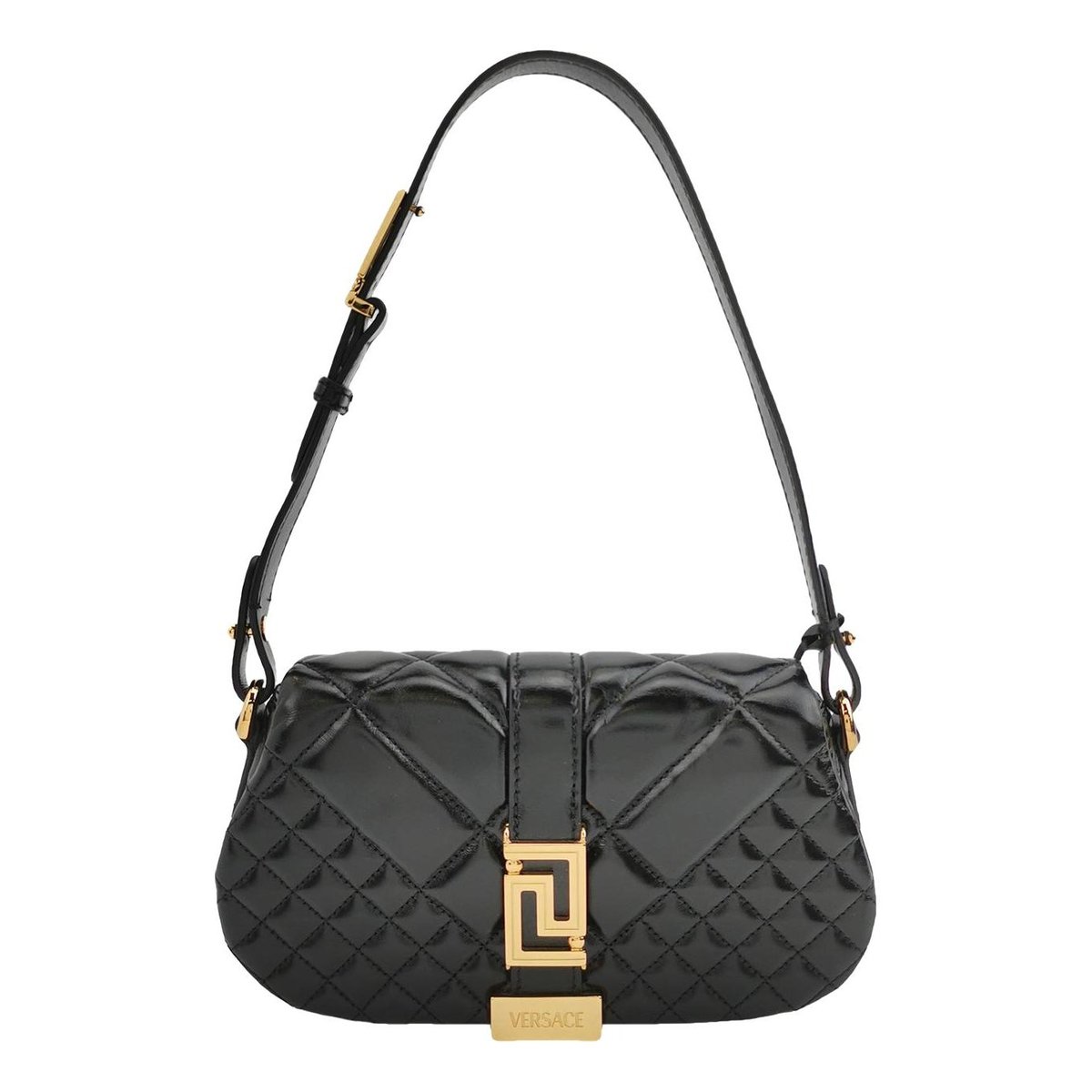 Greca Goddess leather handbag