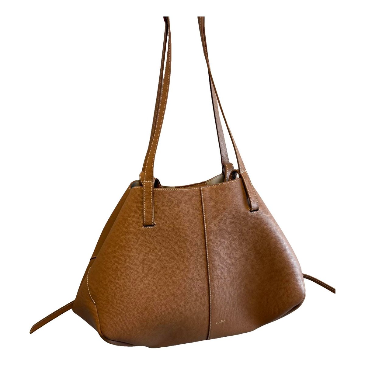 Le Cabas leather handbag