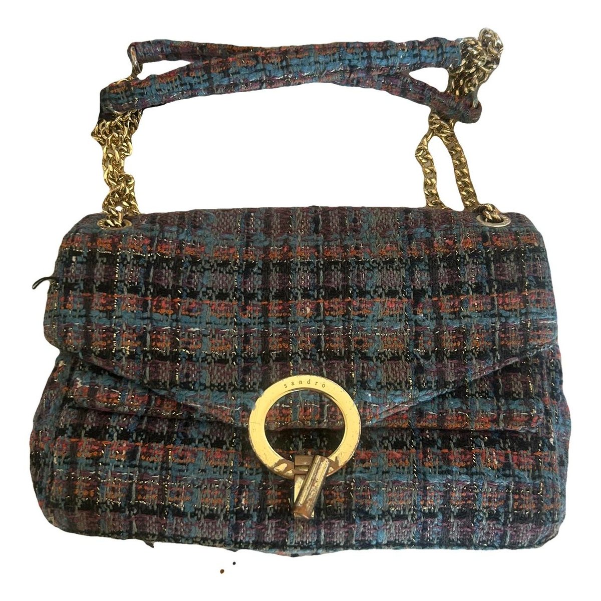 Yza tweed handbag