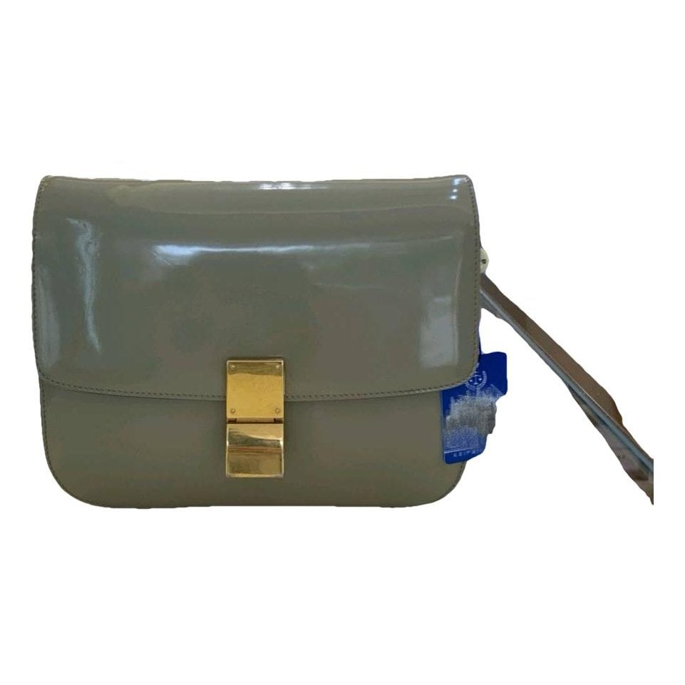 Classic leather crossbody bag