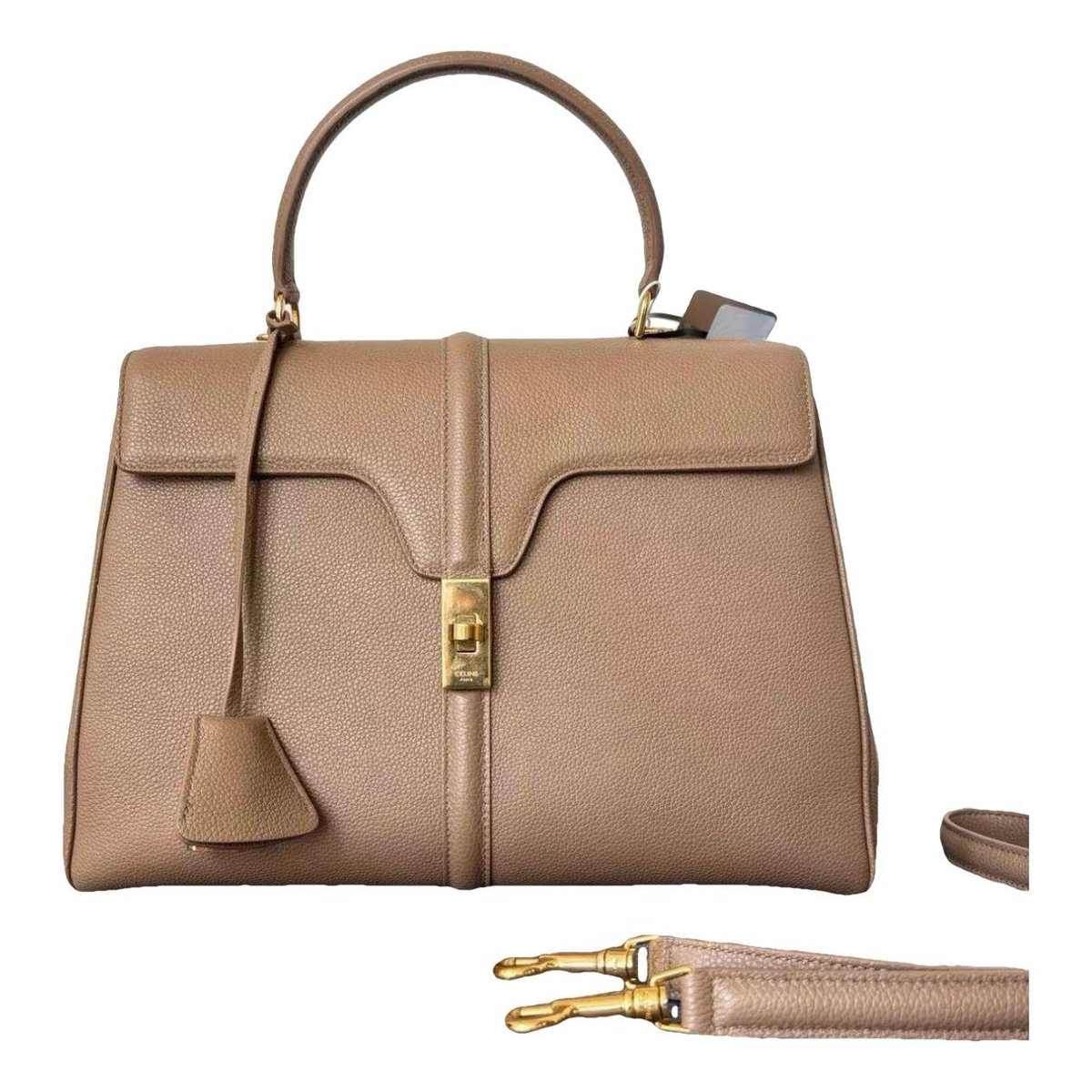 Sac 16 leather handbag