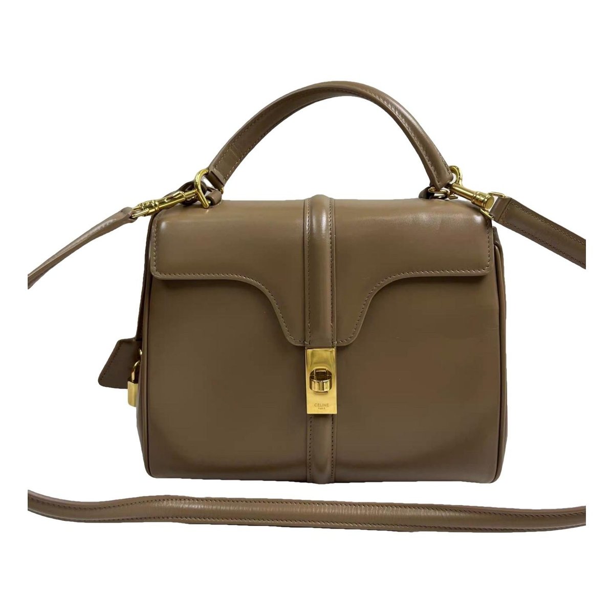 Sac 16 leather handbag