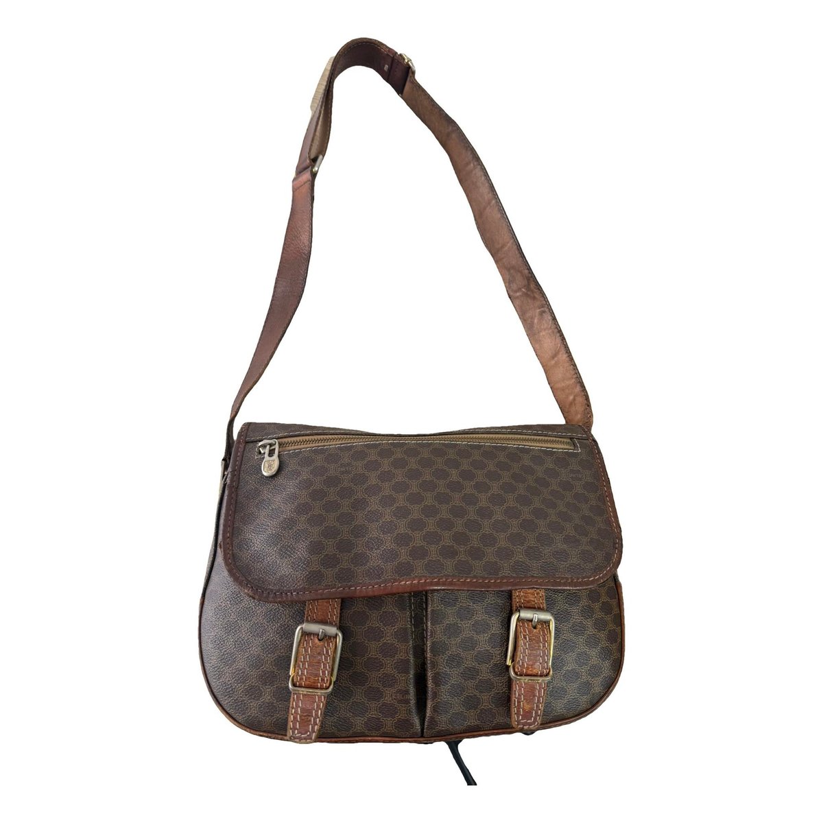 Triomphe leather handbag