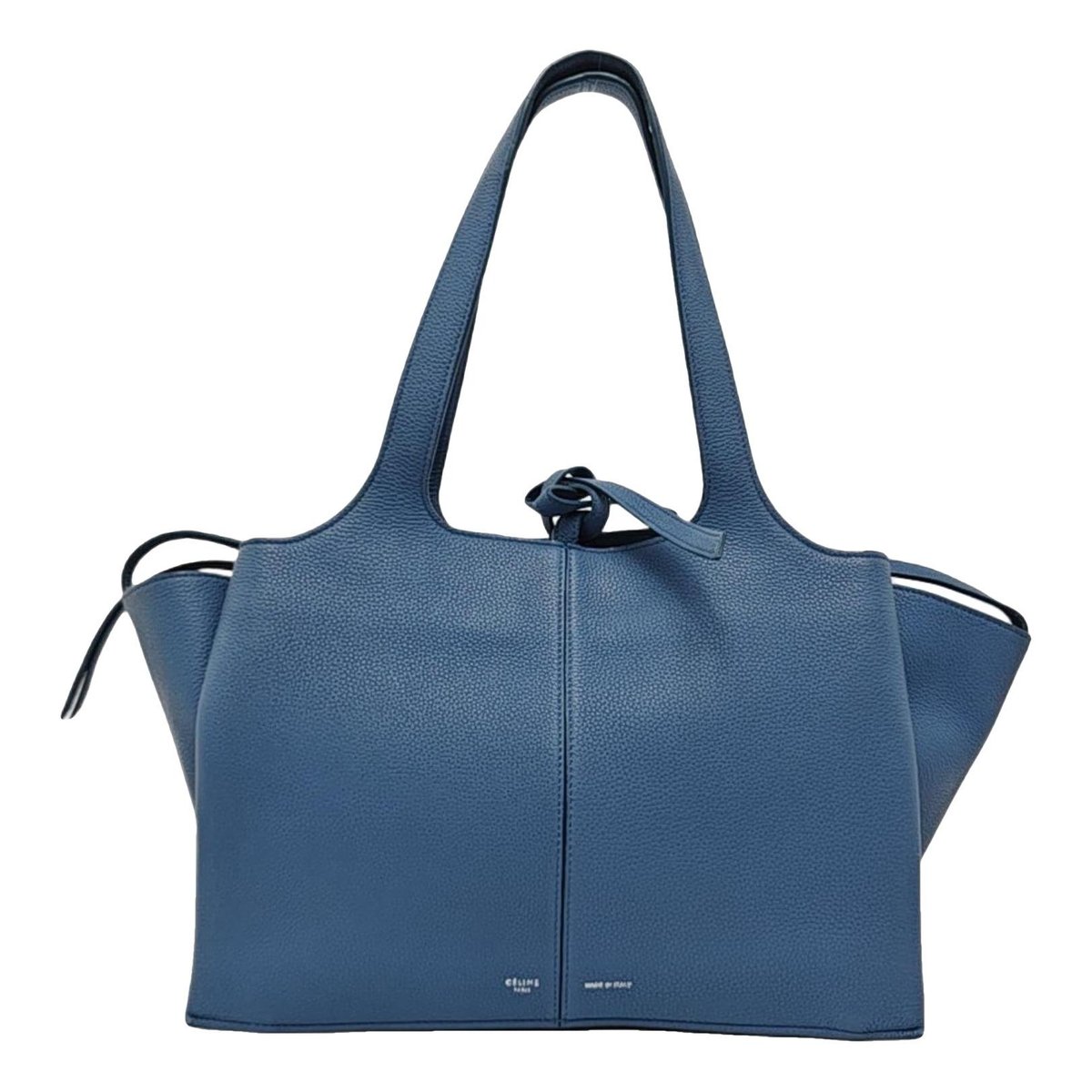 Tri-Fold leather tote