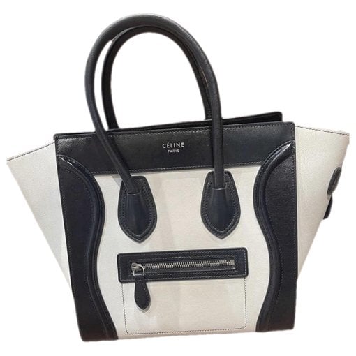 Luggage leather handbag