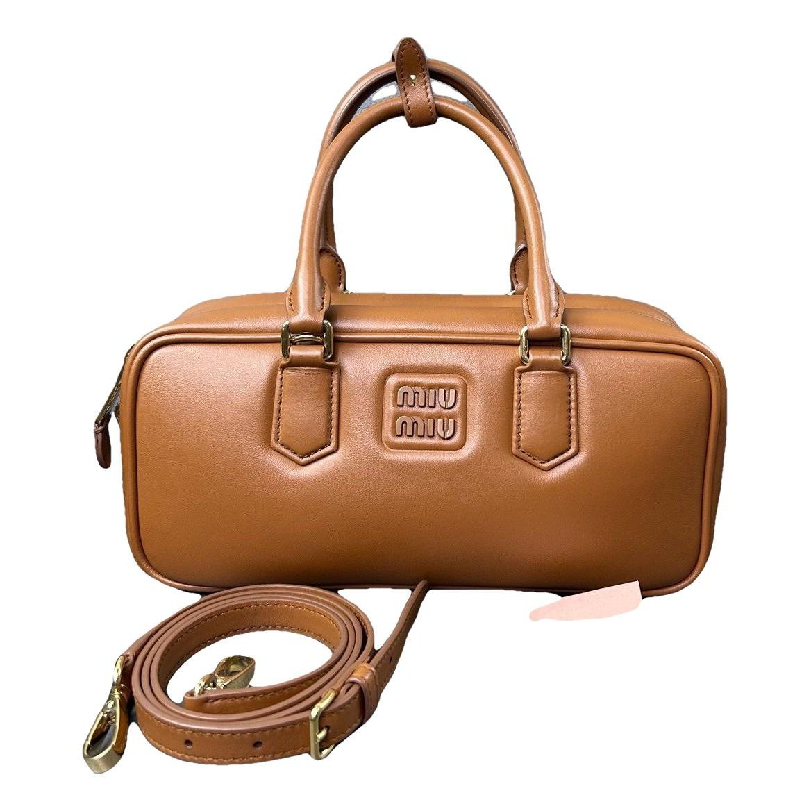 Arcadie leather handbag