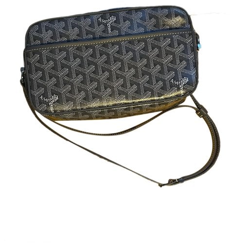 Cap vert leather crossbody bag