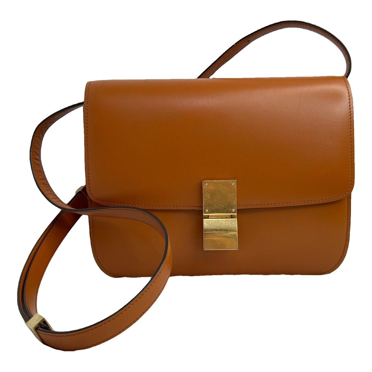 Classic leather handbag