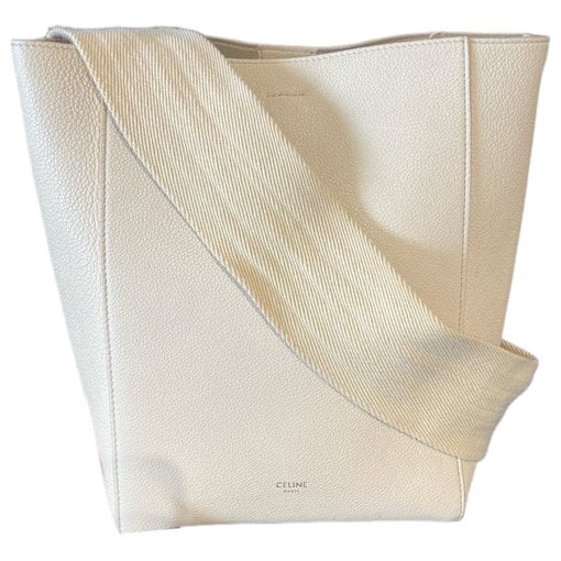 Seau Sangle leather handbag