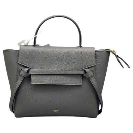 Belt leather handbag
