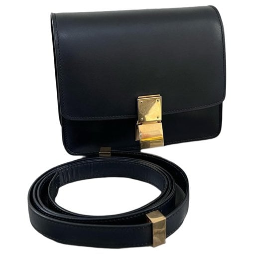 Classic leather crossbody bag