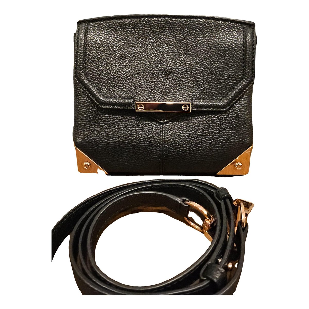 Leather crossbody bag