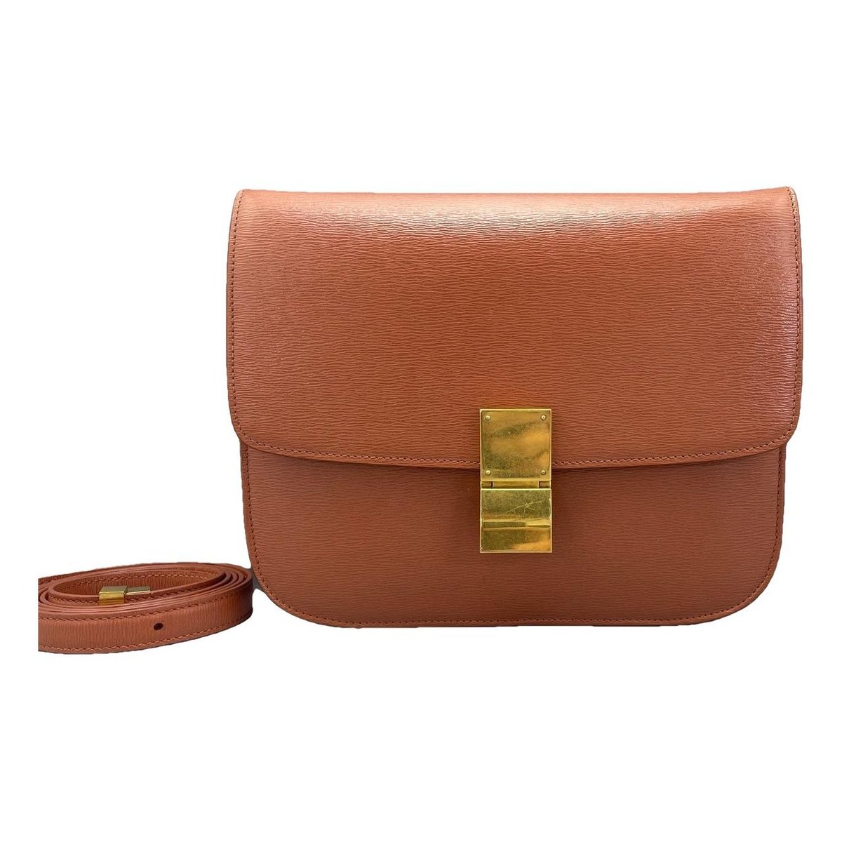 Classic leather handbag