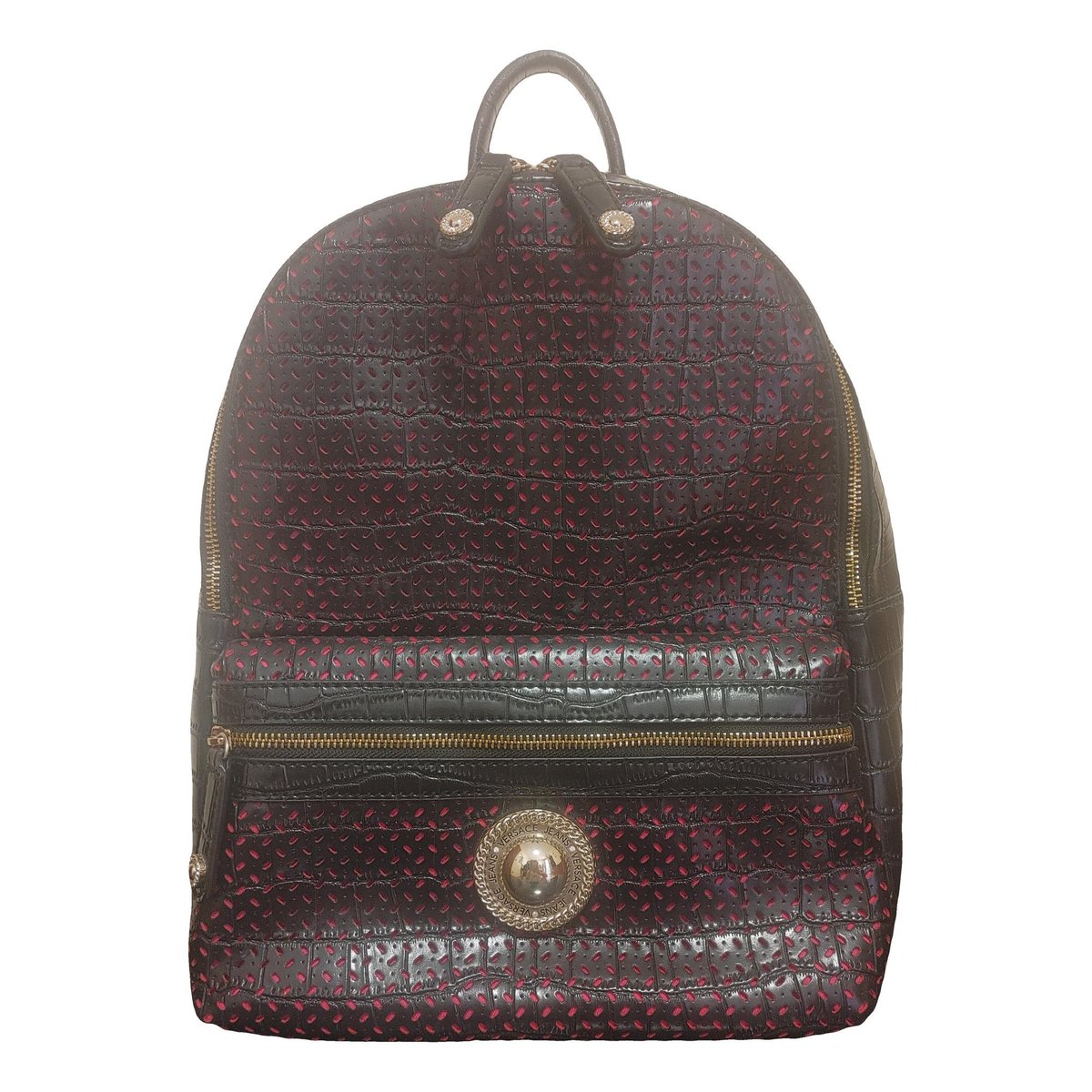 Vegan leather backpack